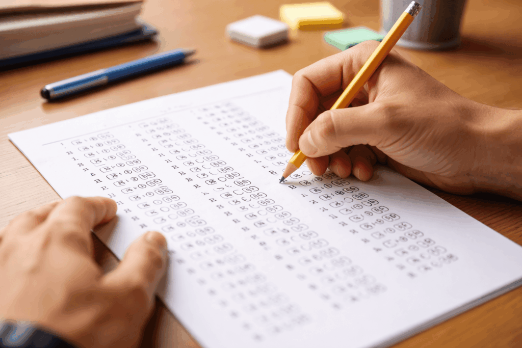 L'examen de taxi pour devenir chauffeur professionnel.